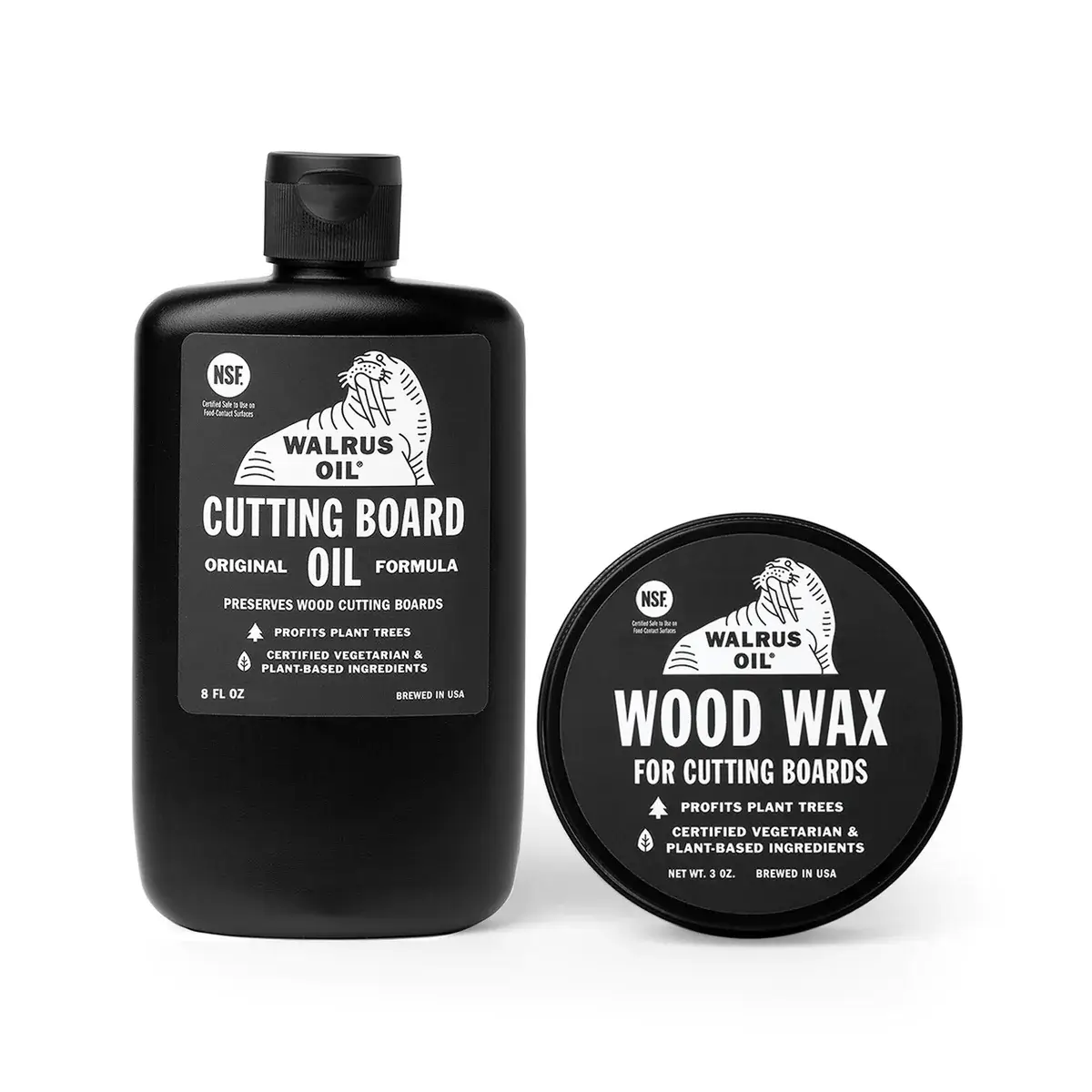 WALRUS CUTTING BOARD OIL & WAX-1