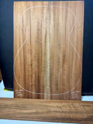 Curly Goncalo Alves guitar set
