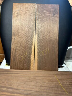 Curly Walnut back and side set