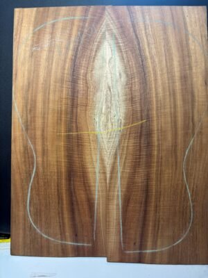 Curly Koa back only