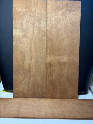 Figured African Mahogany back and side set