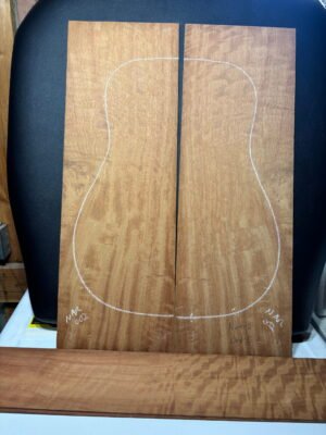 Figured Narra jumbo back and side set